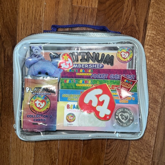 Ty Other - TY Beanie Baby 1999 Platinum Membership Official Club Clubby II NEW IN BOX